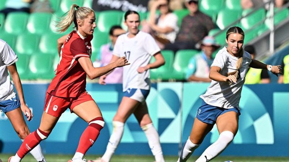 Match intense, 4 équipes de football féminin européennes et américaines en demi-finale des Jeux olympiques de 2024