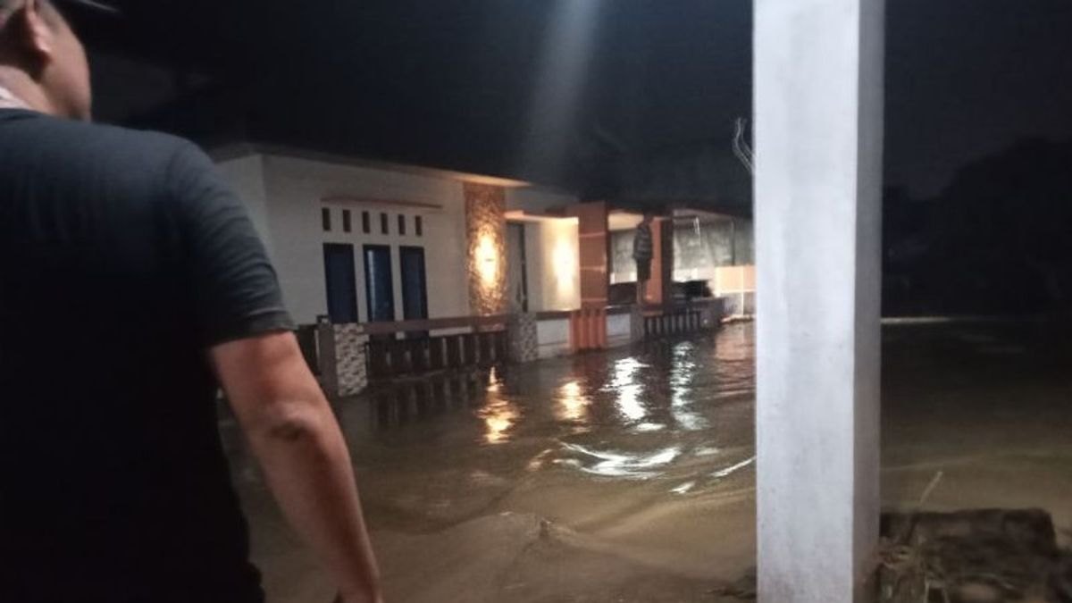  Ratusan Rumah Warga di Panapa Lubuk Sikaping Terendam Banjir