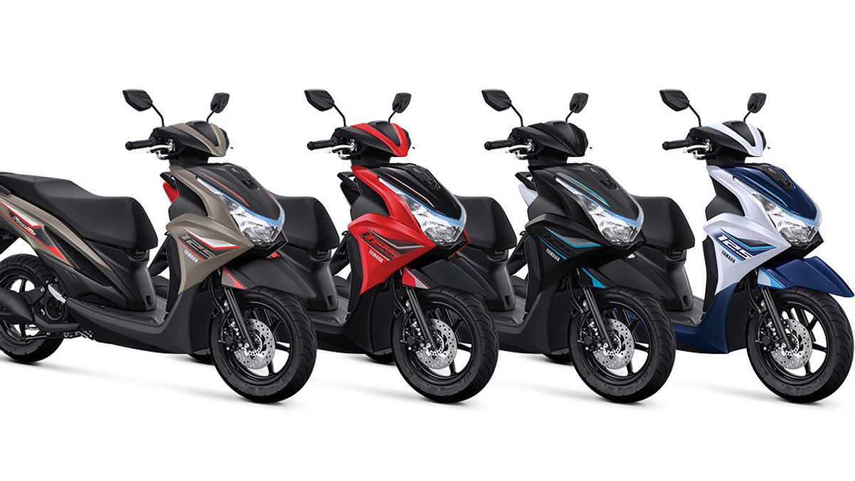 Yamaha FreeGo 125 Dapat Sentuhan Warna dan Grafis Baru