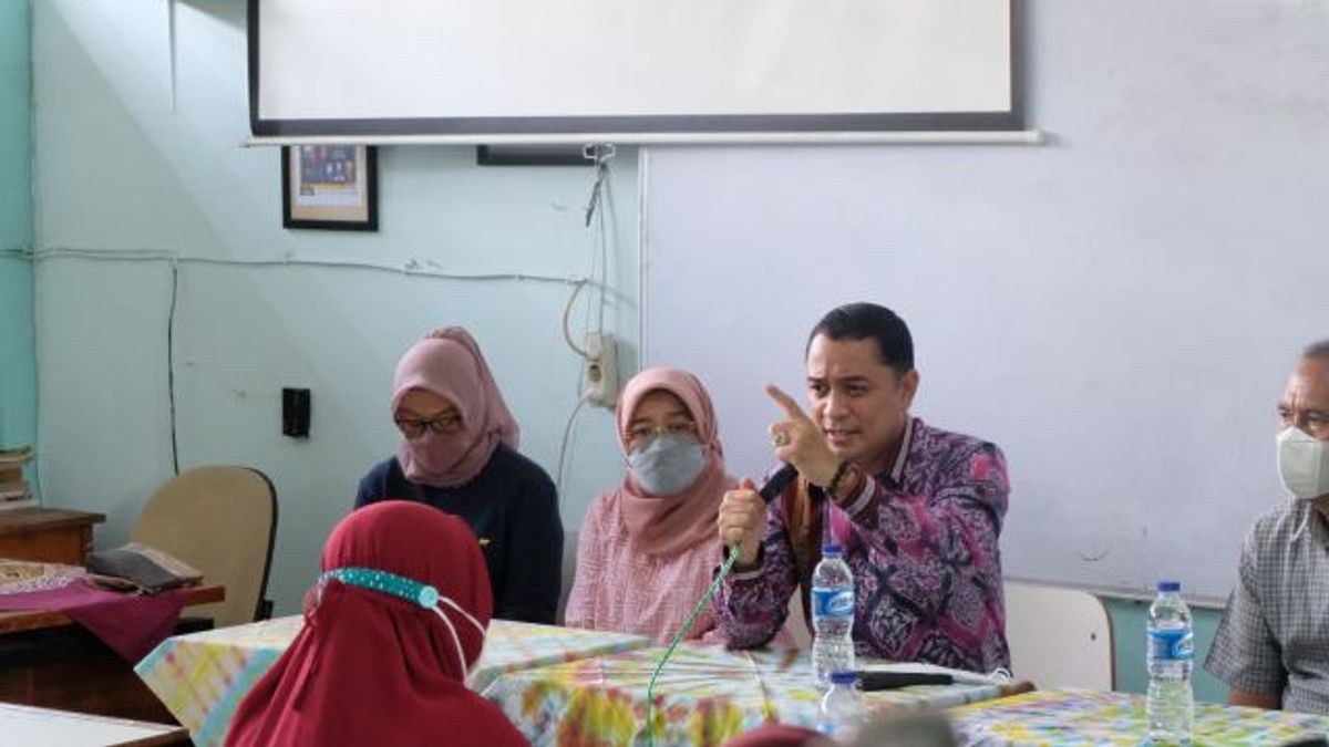 Heboh Guru Pukul Murid di SMPN 49, Wali Kota Surabaya Minta Dispendik Gelar Tes Integritas