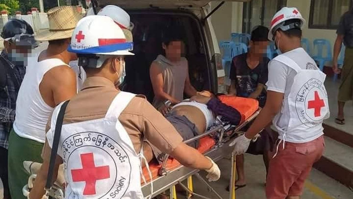 La Fédération Internationale De La Croix-Rouge Reproche Aux Militaires Du Myanmar D’avoir Attaqué Des équipes Médicales