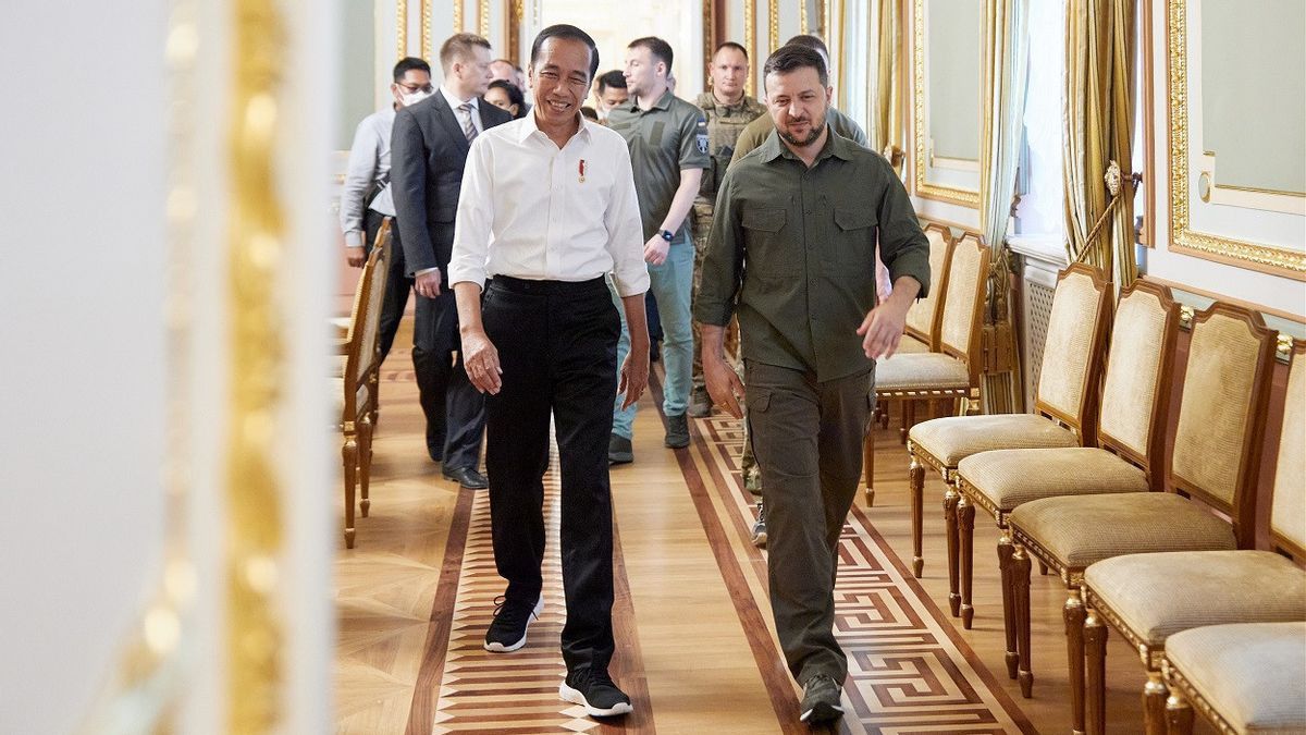 Bertemu Jokowi, Volodymyr Zelensky Undang Perusahaan dan Ahli Asal Indonesia Terkait Rekonstruksi Pascaperang
