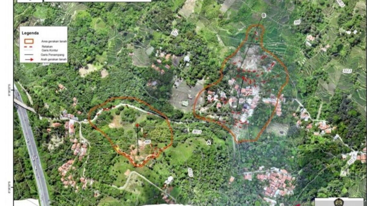 Ini Pemicu Bencana Tanah Bergerak hingga Satu Kampung di Purwakarta Dievakuasi