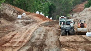 Construction Of Jalan Banjarbaru-Batulicin South Kalimantan Capai 65 Percent