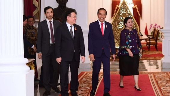 Jokowi Bertemu Ketua Parlemen Vietnam Bahas ZEE dan Perdagangan