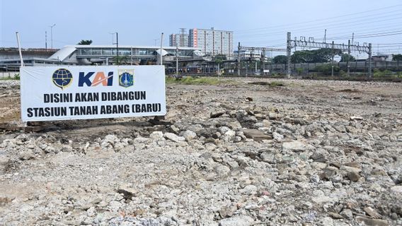 The Construction Of Tanah Abang Station Has Just Been Officially Started, Ready To Accommodate 300,000 KRL Passengers Per Day