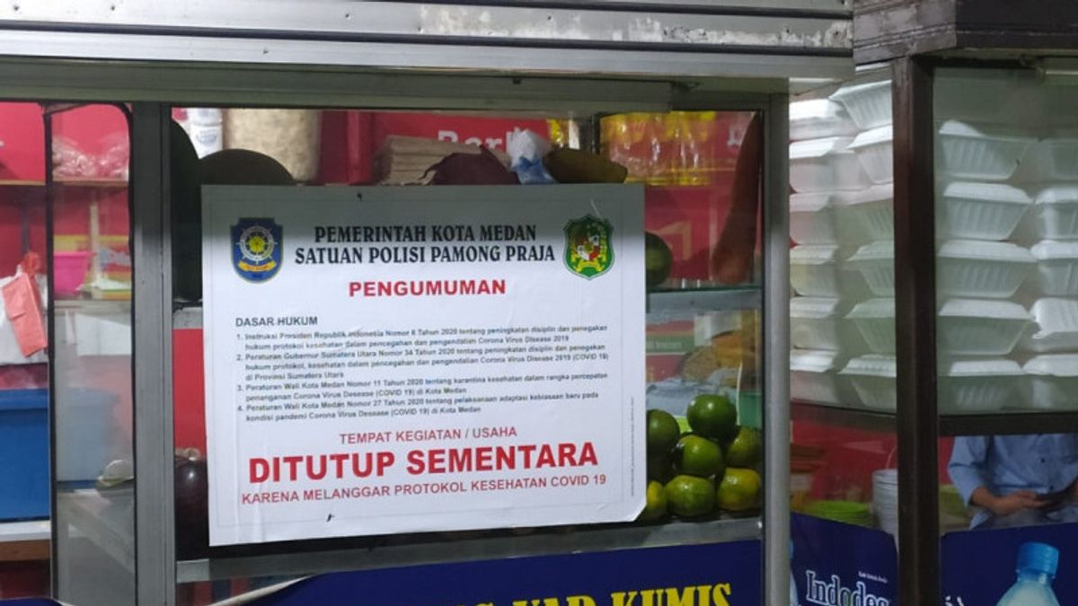 Warung Makan di Medan Disegel karena Melanggar Aturan Bobby Nasution
