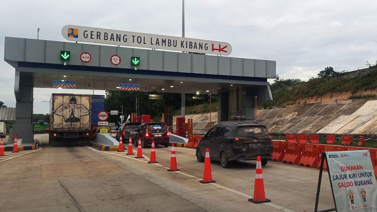 Terbanggi Besar-Kayu Agung收费公路从今天开始暂时关闭，检查时间表