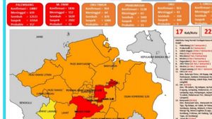 Waspada! Zona Merah COVID-19 di Provinsi Sumatera Selatan Bertambah