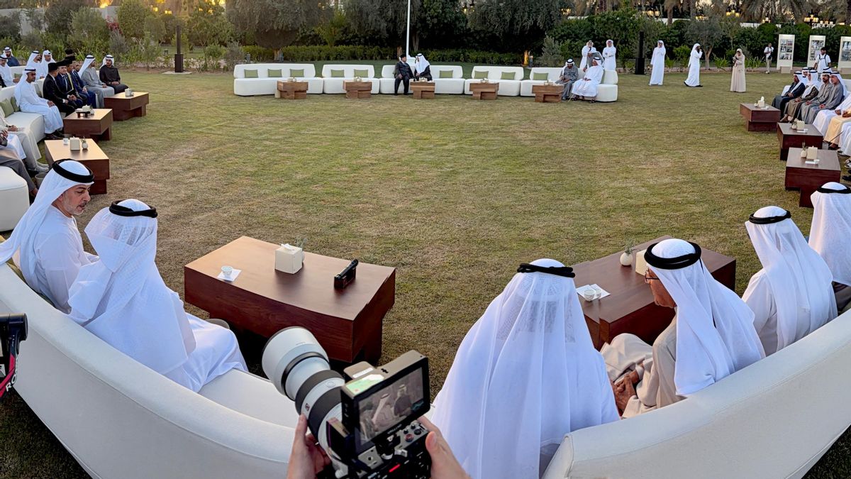 Rare et prestigieux, sept émirats reçoivent Prabowo à Qasr Al Bahr Palace