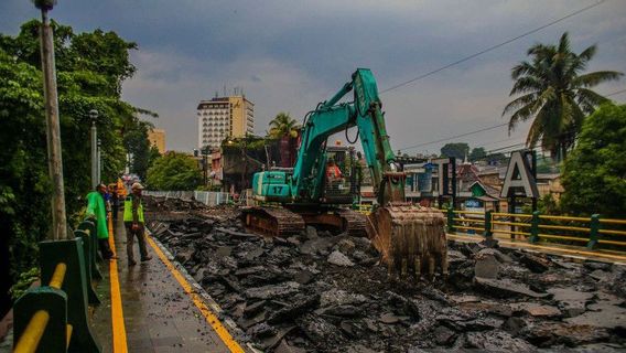 Polresta-Bogor City Government Consider Stopping One-way System Impact Of Revitalization Of Otista Bridge