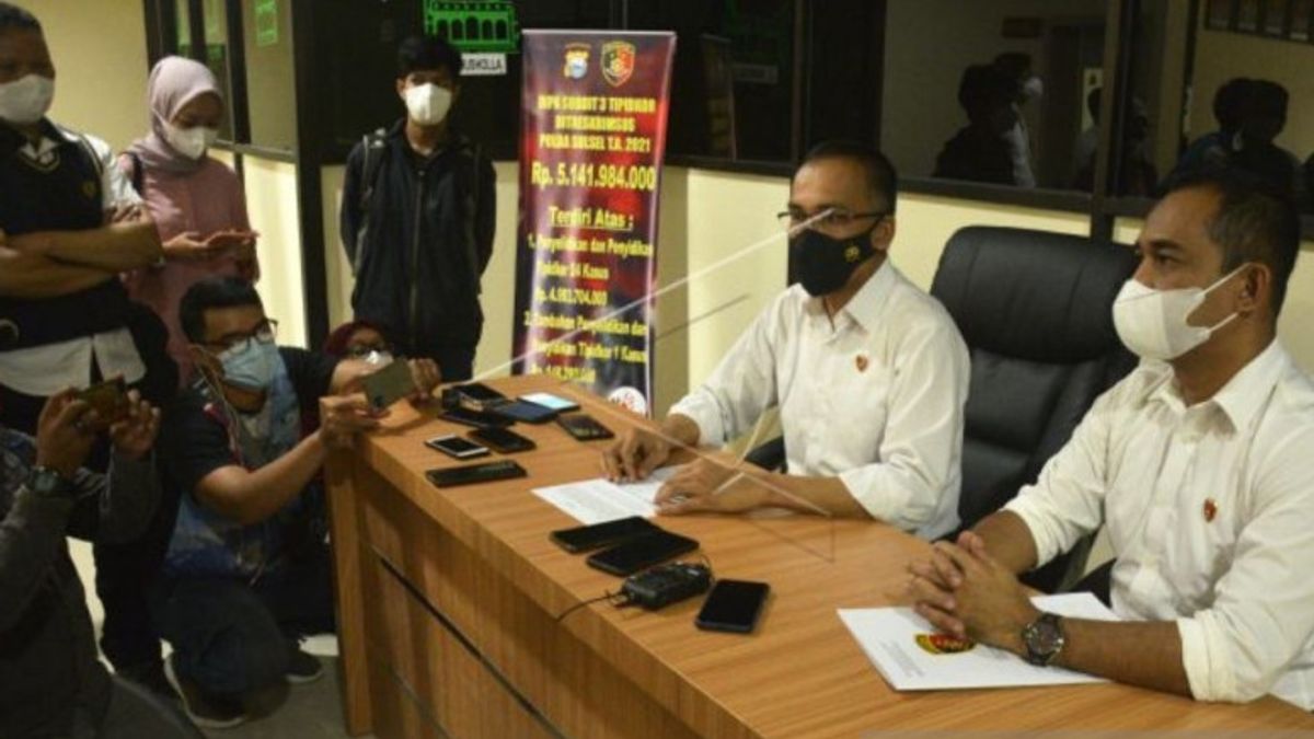 La Police De Sulawesi Sud Nomme 13 Suspects Pour Le Projet D’hôpital Makassar Batua