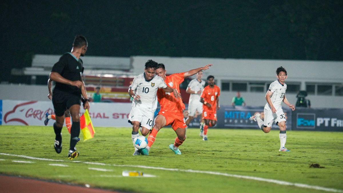 as d'essai U-23 de l'équipe nationale indonésienne contre le Mali n'est pas entré dans les résultats de la FIFA