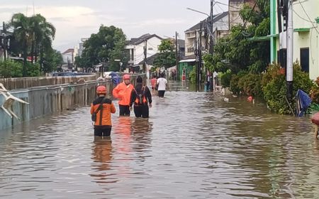 Banjir Landa 7 Kelurahan Tangerang Selatan Dilaporkan Berangsur Surut