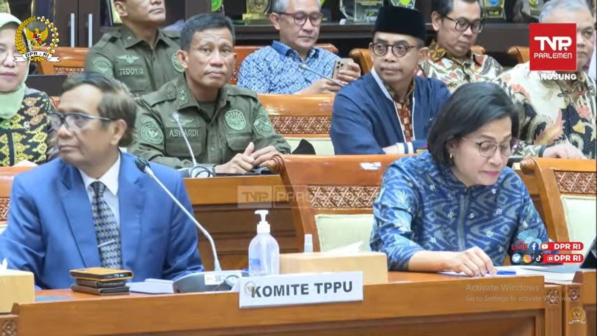 Allegations Of Money Laundering Money Laundering, Sri Mulyani Sikukuh Only Rp3.3 Trillion With The Name Of A Ministry Of Finance Employee