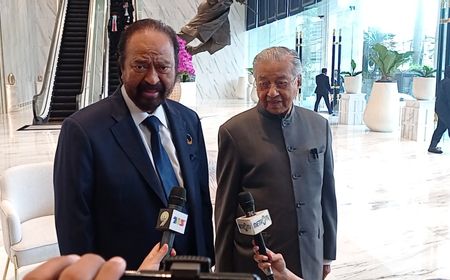 Sudah Bersahabat Puluhan Tahun Jadi Alasan Surya Paloh Undang Mahathir Mohammad ke Rakernas NasDem