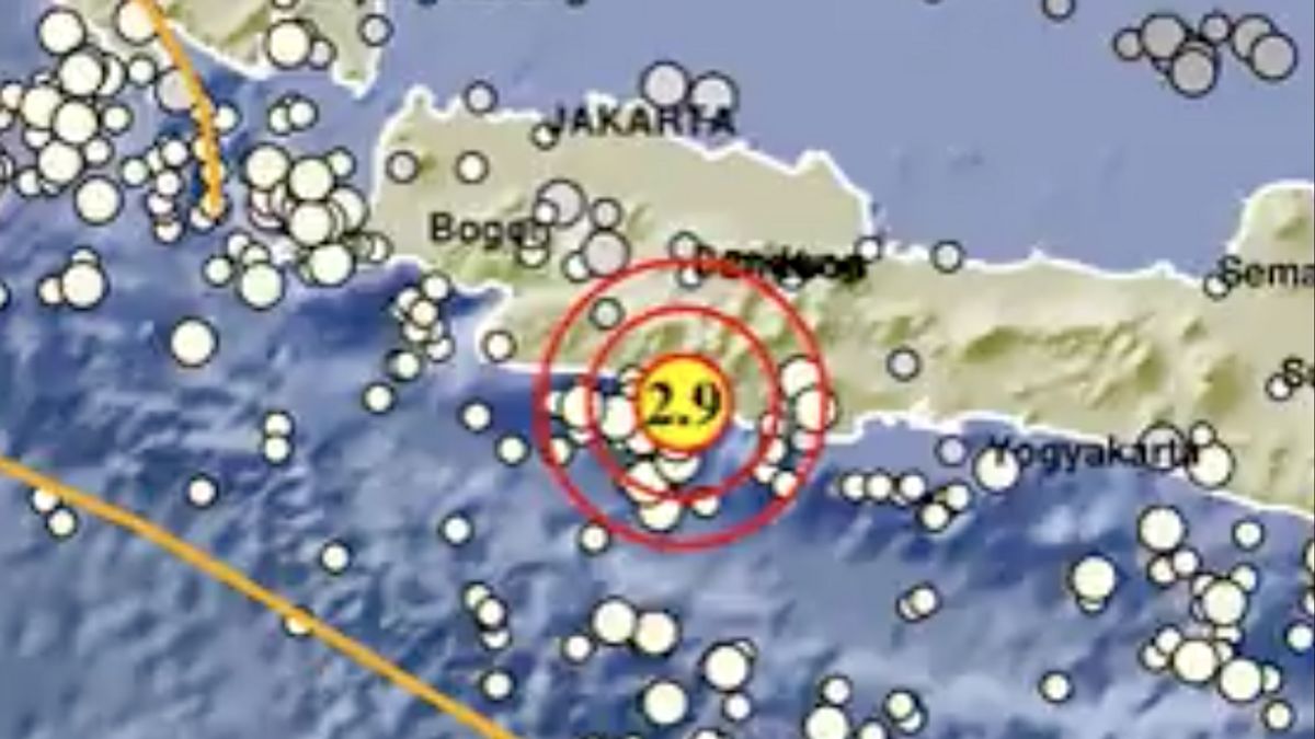 Susulant Earthquake In Garut, Magnitude 2.9