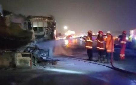 Insiden Truk Terbakar di Tol Ngawi-Kertosono, Pertamina Patra Niaga Pastikan Pasokan BBM Aman