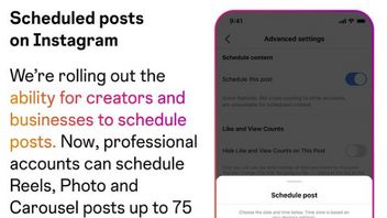 Instagram 提供发布计划功能，但仅适用于企业帐户和内容创建者