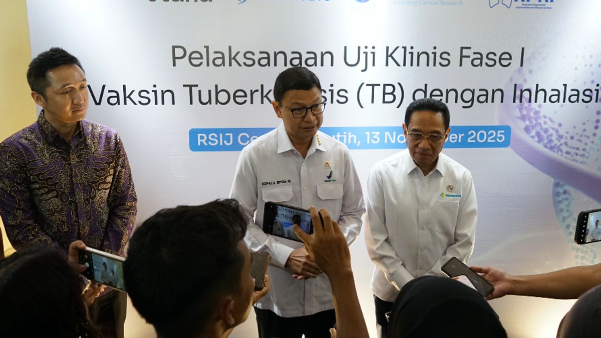Vaksin Tuberkulosis Inhalasi Buatan Lokal Mulai Uji Klinis Fase I di Indonesia