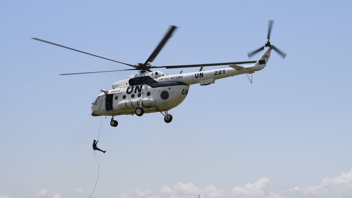 联合国直升机在刚果坠毁：八名维和人员遇难，军队指责叛乱分子