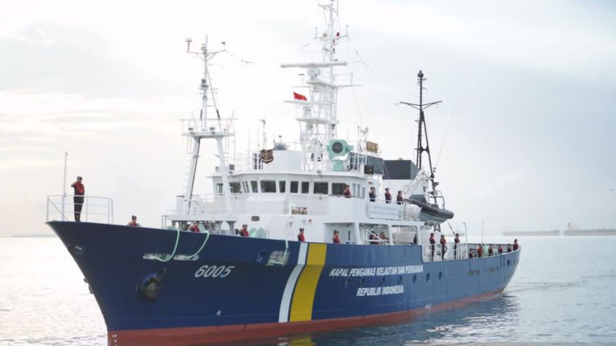 A Grant Supervisory Ship From The Japanese Government Arrives In Indonesia