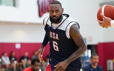 Bintang NBA LeBron James Jadi Pembawa Bendera Amerika Serikat di Pembukaan Olimpiade 2024