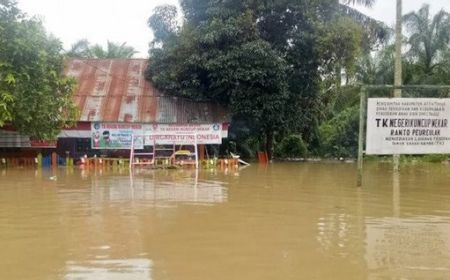 Hampir 200 Sekolah di Aceh Timur Terendam Banjir