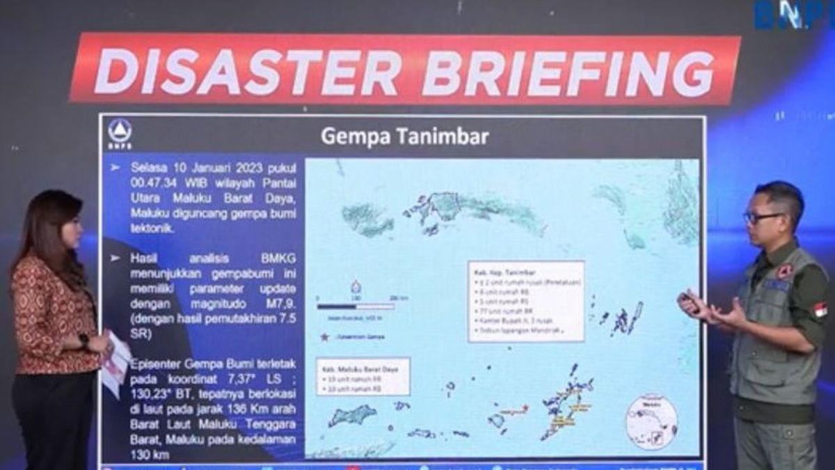 Warga Tanimbar Pilih Mengungsi karena Tanah Muncul Usai Gempa Maluku