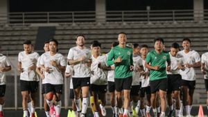  Timnas Indonesia Antusias Jalani Latihan Perdana Jelang Kualifikasi Piala Dunia 2022