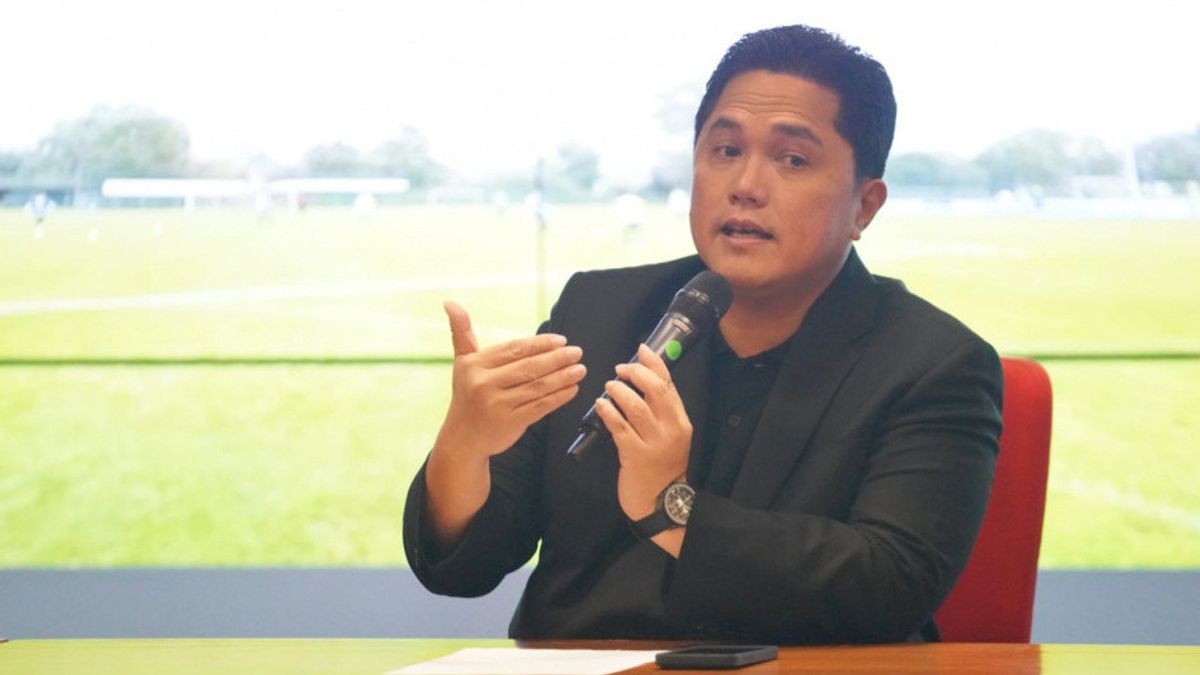 Erick Thohir Bantah Isu soal Degradasi dan Promosi Liga 1