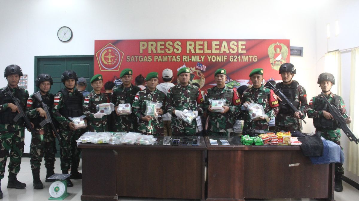 Malaysian Citizens Become Suspects Of Smuggling 20.8 Kg Of Crystal Methamphetamine In Nunukan