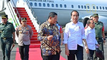 Presiden Jokowi Tiba di Jateng Hadiri Apel Akbar Kokam di Stadion Manahan