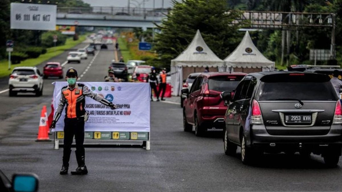 504 Membres Du Personnel Interarmée à Bogor Contrôlent Le Resserrement De La Mobilité Avant L’interdiction De Retour