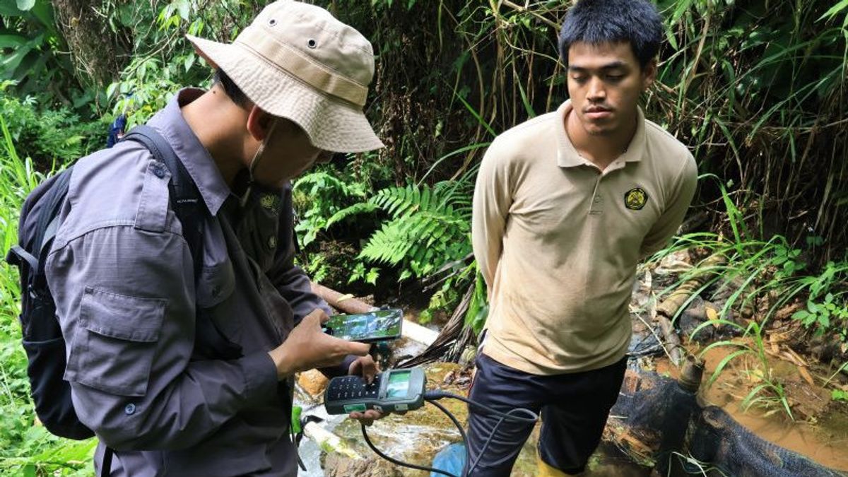 Badan Geologi Temukan Indikasi Sungai Bawah Tanah di Sinkhole Jorong Tepi Sumbar
