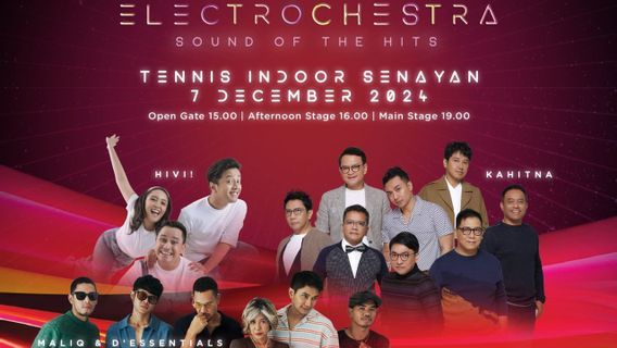 Concerte d’Electrochstra Sound of the Hits prêt à Gebrak Jakarta