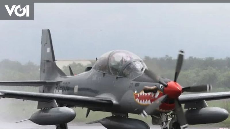 Kecanggihan Pesawat Super Tucano Milik TNI AU Yang Jatuh Di Pasuruan