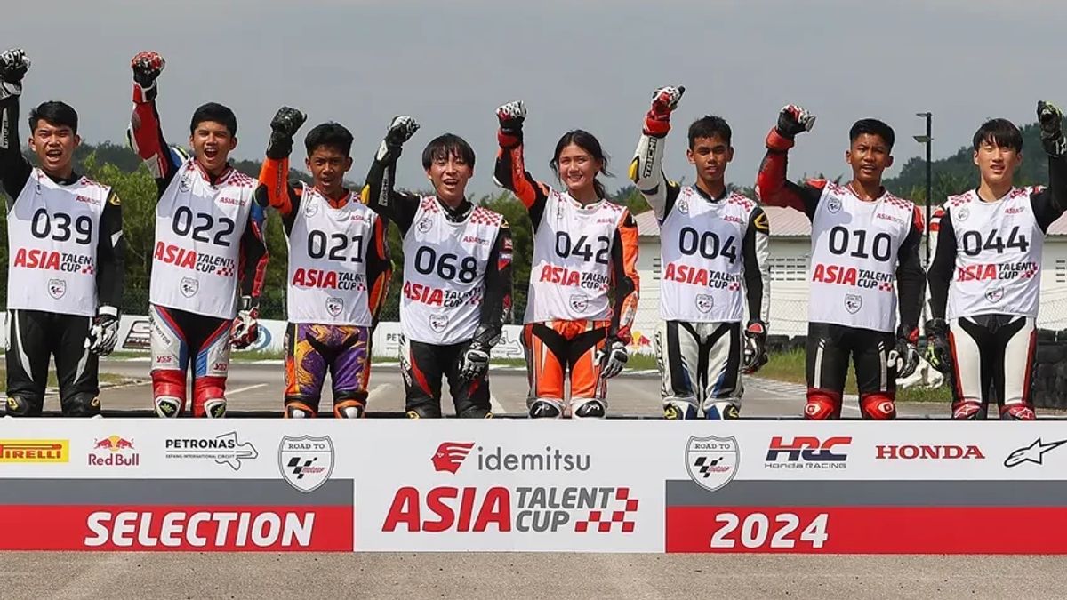 Dua Pebalap Indonesia Lolos Seleksi Asia Talent Cup 2025