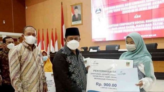 Alhamdulillah, Ribuan Anak Yatim Korban COVID-19 di Bekasi dapat Bansos