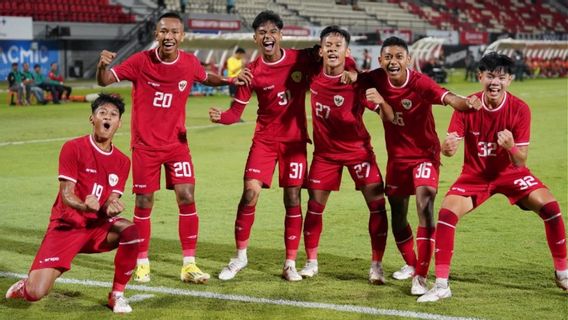 Indonesian U-17 National Team Beware Of The Drama Of U-17 Kuwait Players