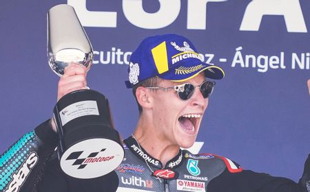 Fabio Quartararo Juara GP Andalusia, Valentino Rossi Finish di Posisi Tiga