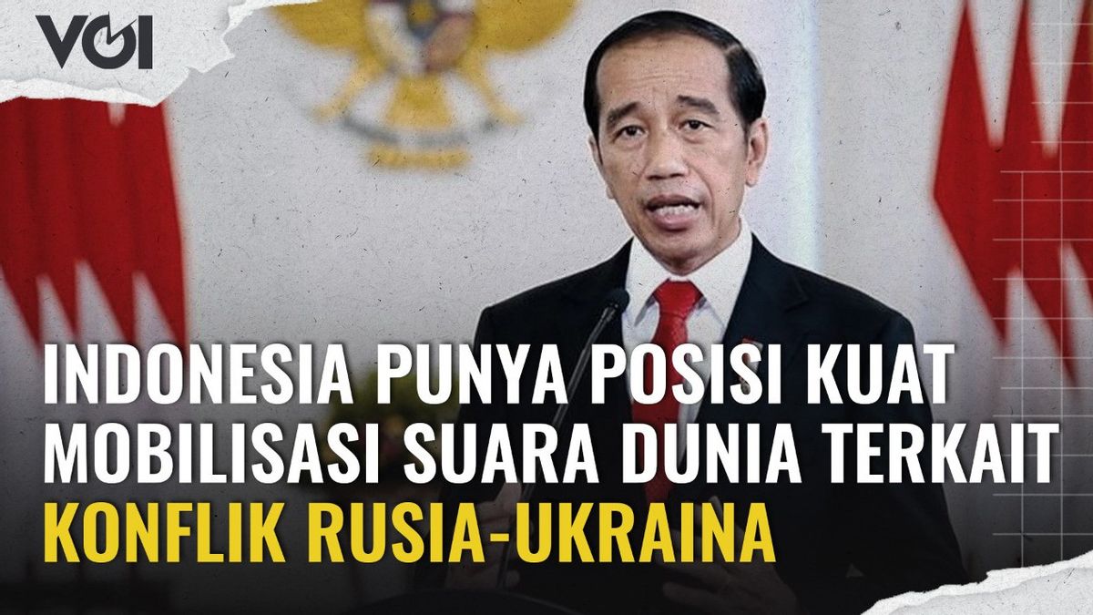 فيديو: إندونيسيا لديها موقف قوي لحشد الأصوات العالمية بشأن الصراع بين روسيا وأوكرانيا