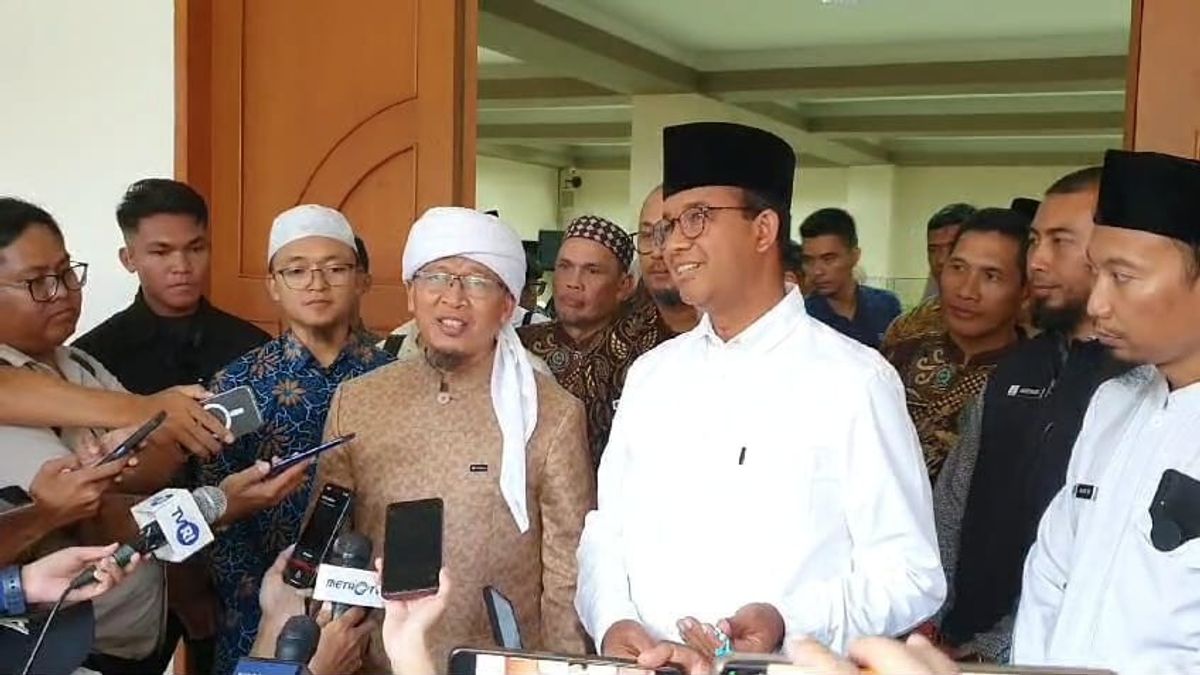 Anies Encontrer Aa Gim dans un temps calme, c’est ce qu’il a obtenu