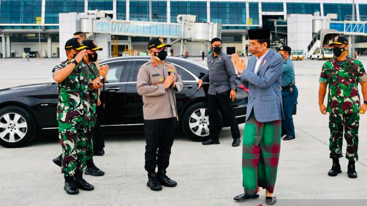 Presiden Jokowi Hadiri Pelantikan Pengurus PBNU di Balikpapan