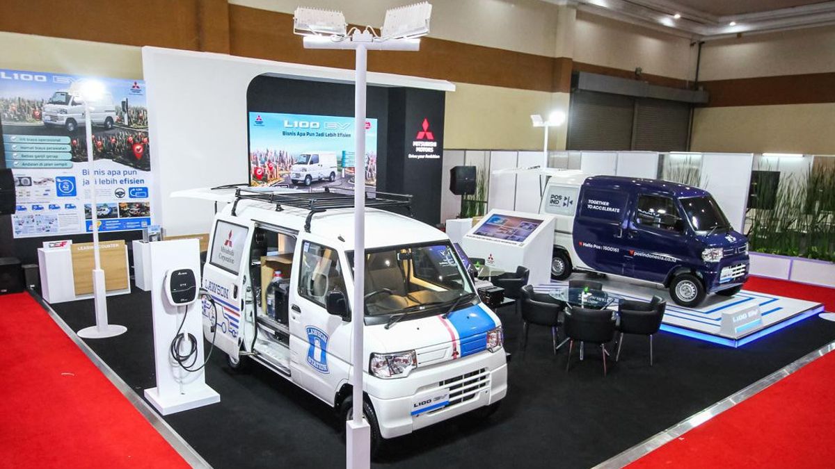 MMKSI Boyong L100 EV 商用未来车在 GIICOMVEC 2024