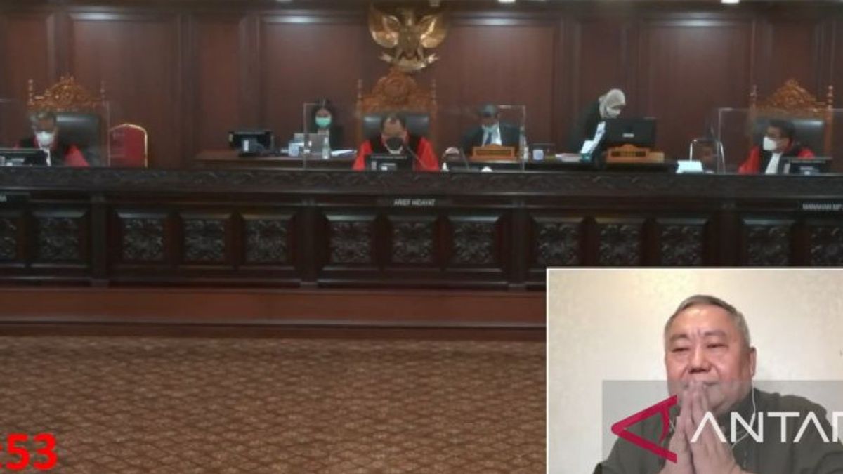 在宪法法院大法官面前，Lieus Sungkharisma表示，更少的候选人可以制造尖锐的敌意