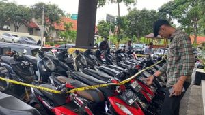 Riau Islands Police Seize 36 Stolen Motorcycles, 4 Criminals Arrested