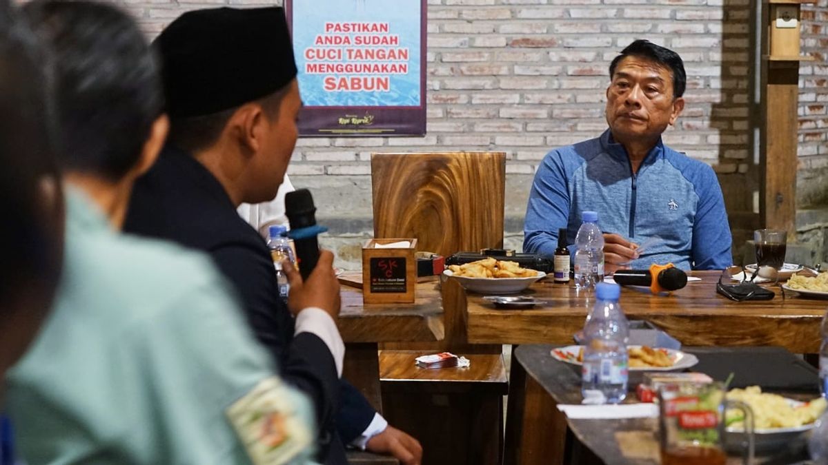 Seru, Moeldoko Lintang Anak Muda Purwokerto Participating In The Crisis