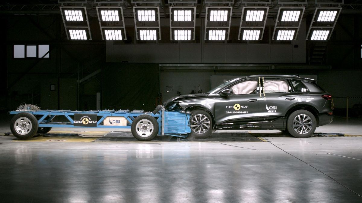 Le dernier Audi Q6 e-TRON produit des résultats satisfaisants lors du test de sécurité Euro NCAP