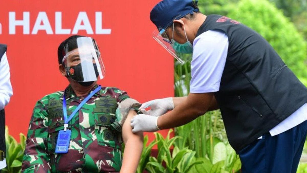 ワクチン接種を加速、TNI司令官が9,176人のワクチン接種者を配備
